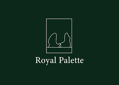 Royal Palette Brand Identity adobe illustrator adobe photoshop brand brand identity graphic design illustrator logo logo design photoshop restaurant logo