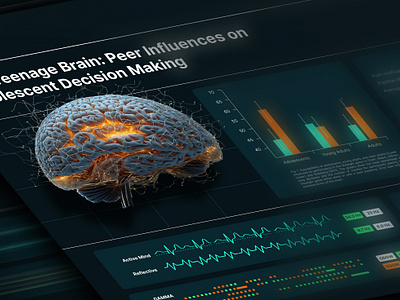 Brain Analysis UI analyzing brain brain brain ui graphic design ui ux