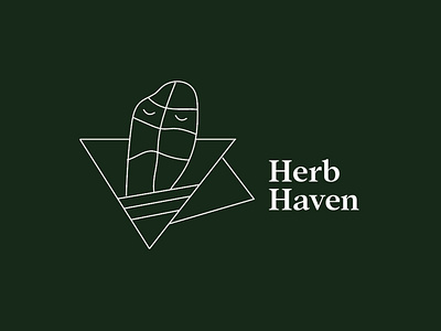 Herb Haven Brand Identity adobe illustrator adobe photoshop brand brand identity illustrator logo logo design photoshop