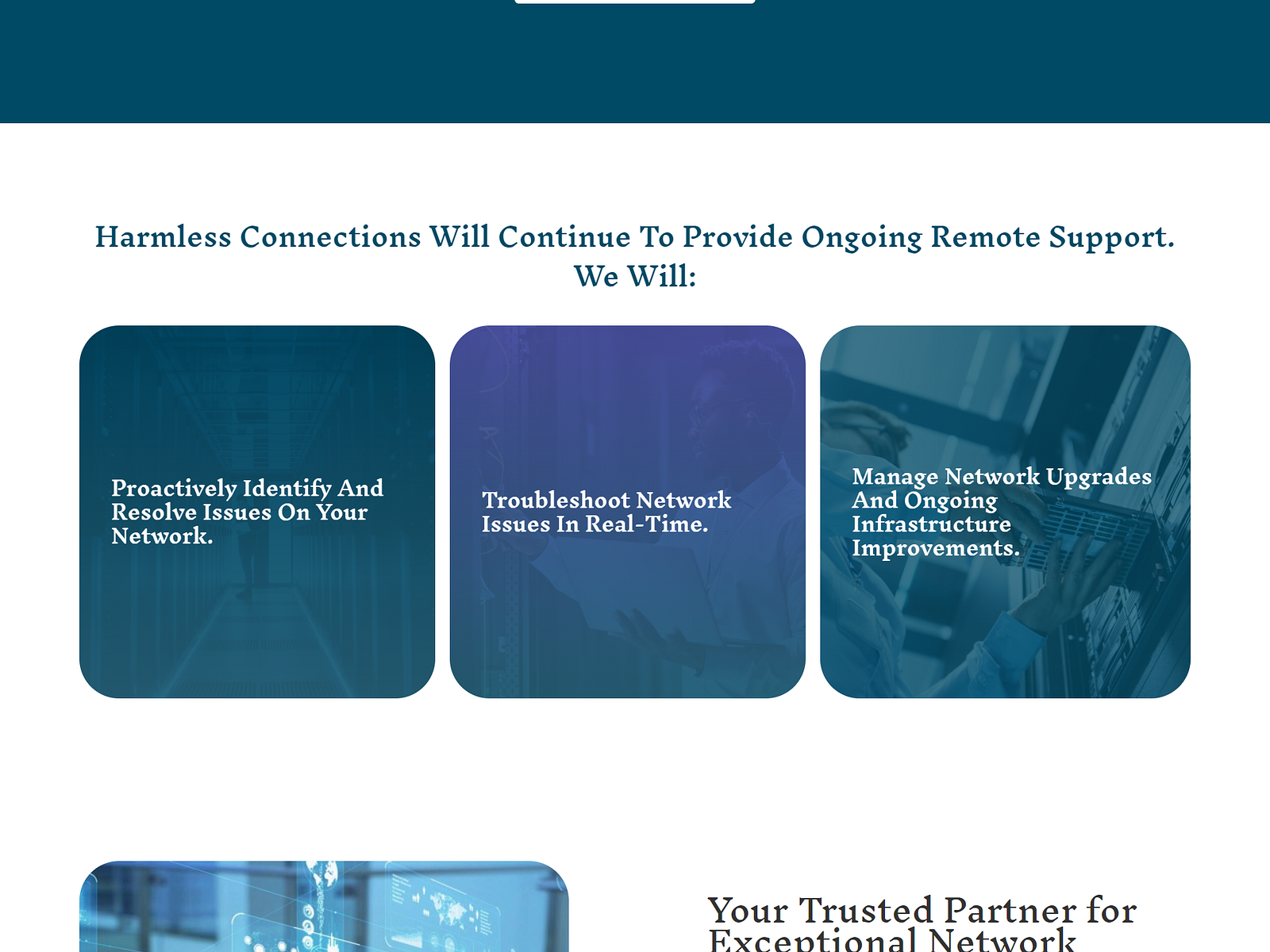 WebEase Infrastructure website by Michael on Dribbble