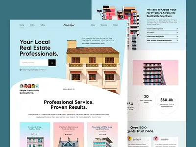 Real Estate Website branding building design landing page orix real estate agency realestate ui ui design ux web web design webdesign website