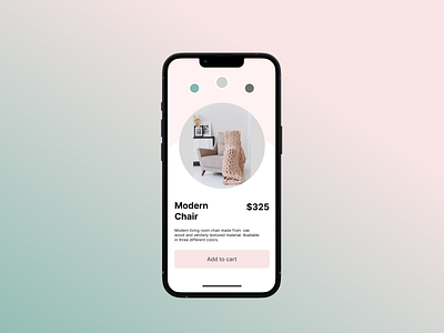 Product Detail Screen | Daily UI Challenge #60 e commerce mobile design product detail ui ui design