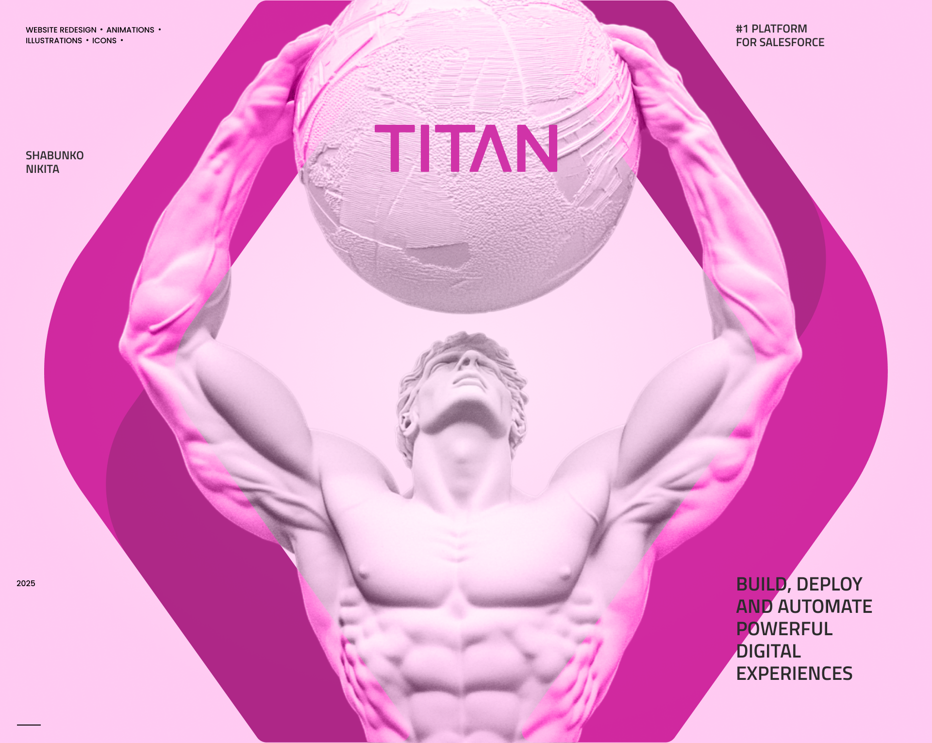 The #1 Platform for Salesforce | SaaS Marketing Website Redesign business design landing landing page landing page design platform saas website sales page service ui web design webdesign website website design website redesign