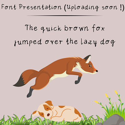 Font Presentation font presentation graphic design