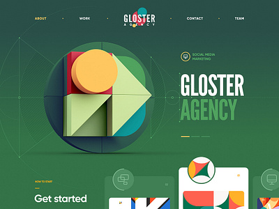 Agency Web & App design app design figma graphic design illustration ui uiux web design