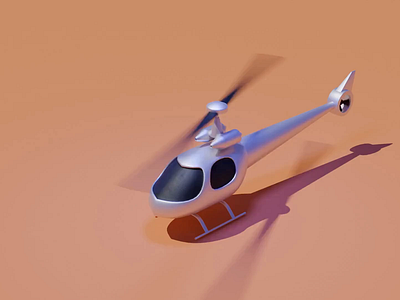 3D Helicopter Animation 3d 3d animation 3d design blender blender 3d illustration