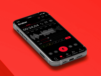 Decibel Studio app mobile product design ui ux