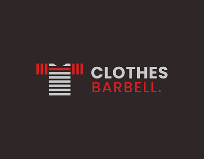 Shirt Clothes Barbell Gym Logo Design apparel barbell clothes clothing design exercise fashion fitness graphic design gym illustration lifting logo logo design shirt sport sports tshirt wear workout