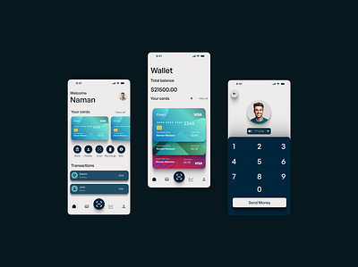 Finance management app UI design designideas figma inspiration mobileapp ui