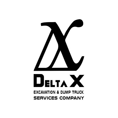 Delta X graphic design logo