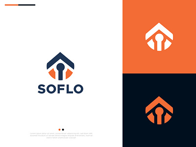 Soflo Logo Design abstract logo design adobe illustrator adobe photoshop branding customlogo design dribble logo design graphic design logo