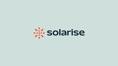 Solarise - Logo brand brand identity branding design graphic design icon logo vector