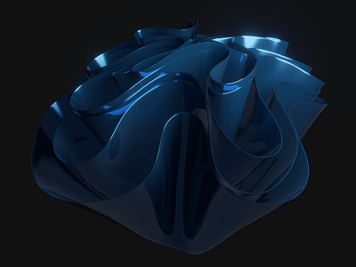 Iron Bloom's Heart 3d 3d modelling abstract modelling