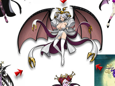 Morrigan / Voodoo Mama / Lilithmon Hexafusion sexy females