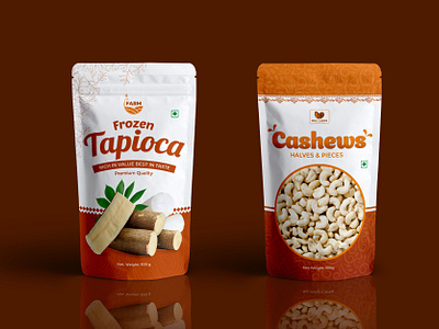 Pouch Packaging Design nuts packet design nuts pouch design packaging packaging design pouch design pouch packaging design product design product label tapioca pouch design