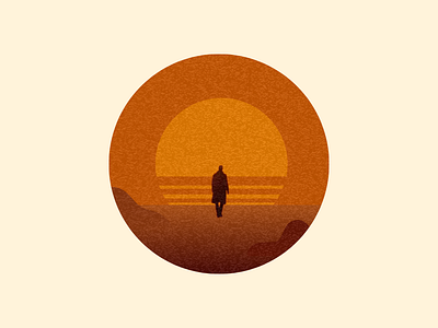 Blade Runner 2049 2049 blade canva colour design identity illustration layout line minimal movie painting pattern runner shadow simple style texture trend weeklywarmup