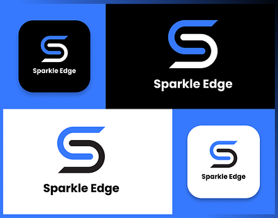 Logo Design And Intro For Sparkle Edge adobe after effects adobe illus adobe illustrator adobe photoshop cc animation branding logo logo design motion graphics