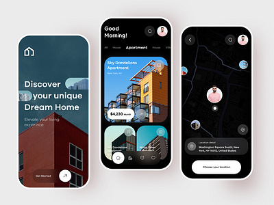 Stunning Real Estate Mobile App Design 📱