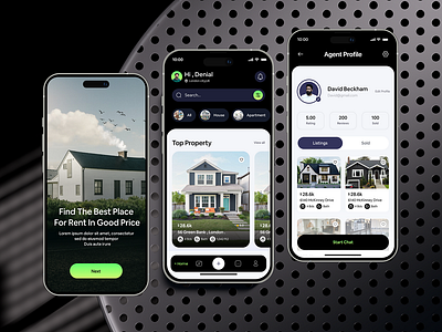 Explore Your Dream Home! branding ui