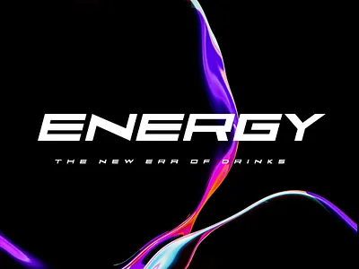 Faqro Extended Italic Font energy tech