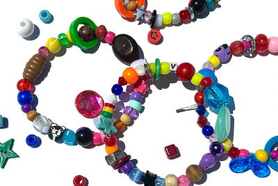 NYC Friendship Bracelets beads bracelet collection color design diy new york texture upcycle