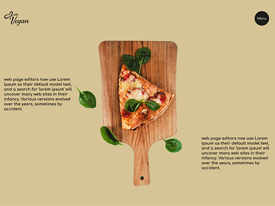 Unveiling Our Delicious New Look! branding food food website new design refreshing ui vegan