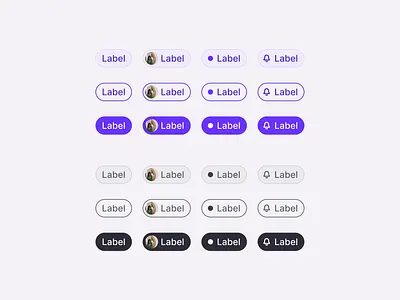 Badge UI - Daily UI badge chip chips counter design design system figma indicator label pill tag token ui ui kit unityle unityle.com ux