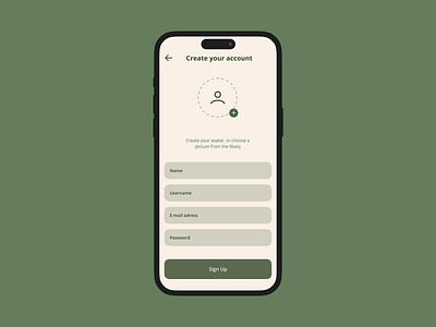 Daily UI - Day 1 app dailyui design figma mobile ui uiux ux