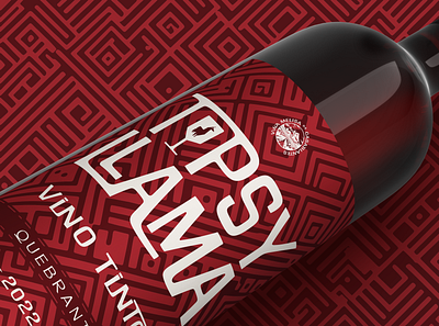 Tipsy Llama Wine brand identity brand identity design branding design graphic design illustration logo vector