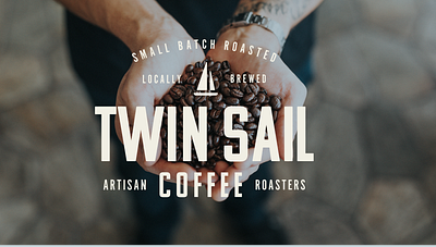 Twin Sail Coffee brand identity brand identity design branding graphic design