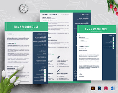 Curriculum vitae CV Resume Template Design, Resume Design a4 adobe illustrator branding design design template editable graphic design personal