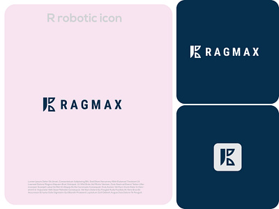 Ragmax Logo & Brand Identity Design! branding graphic design logo r logo r logo icon