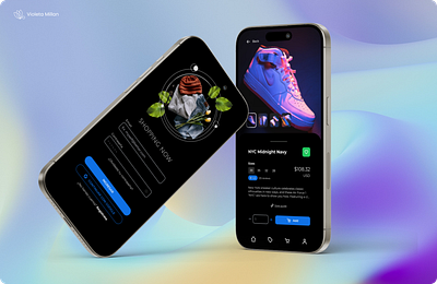 Sleek E-commerce Mobile App UI Design app design ecommerce shopping ui ux