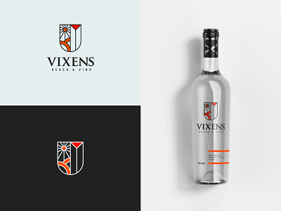 Classic lineart logo design - Luxuries Design branding classic logo clean logo design graphic design line art logo logo logo design mega malik minimalistic logo vector vine bottle logo vine logo wine logo