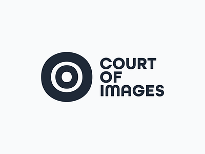 Court of Images Logo branding design graphic design illustration logo mobile ui ux vector web