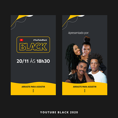 YouTube Black branding graphic design live logo streaming visual identity