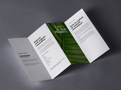 Trifold Brochure Design branding brochure designinspiration graphic design illustration trifold brochure design