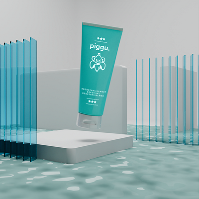 facewash 3d product animation visualization 3d 3d visualization animation mockup product animation product visualization