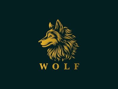 Wolf Logo For Sale agency animal animals branding company graphic design head hunter modern polygon strength strong ui ux vector wild wolf head wolf logo wolf logo for sale wolfves logo
