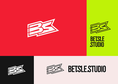 Betsle Design Logo & Branding branding bslogo graphic design letterlogo logo logospace monogramlogo redlogo simplelogo studiologo
