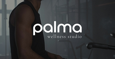 Palma Gym Clothing Branding advertising brand branding businesscards design graphic design gym gymbrand logo marketing minimallogo modern typography visualidentity