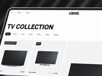 Loewe 3d animation awards awwwards branding c4d design ecom ecommerce graphic design illustration motion graphics redshift ui web webdesign