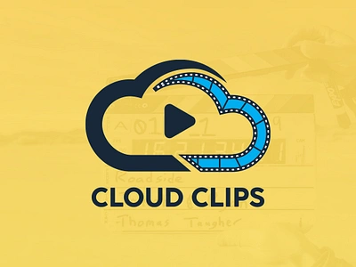 Cloud Logo Design, Film Logo, Movie Logo app logo branding business logo clip clip logo cloud business cloud clips cloud logo cloud movie cloud storage conceptual logo creative logo film film logo graphic design logo logo design minimalist logo modern logo movie logo