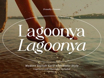 Lagoonya | Modern Stylish Serif beauty branding font classic classy serif design display font elegant elegant fonts logotype luxury font magazine romantic serif font trendy wedding font