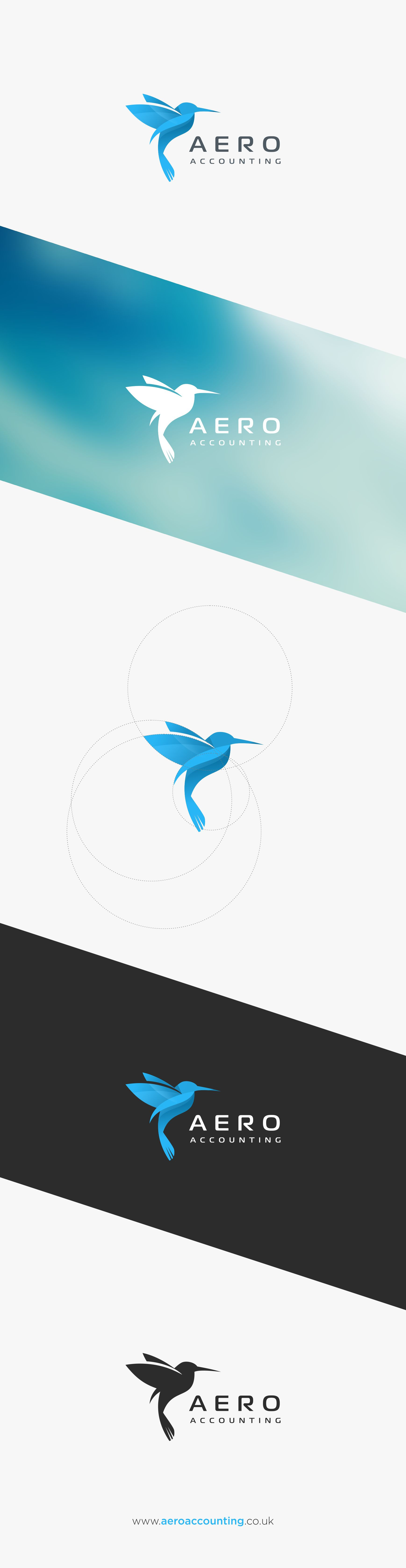 Accounting Logo Design accounting bird business clean logo logo design memorable modern unique