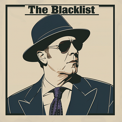 The Blacklist Badge logo