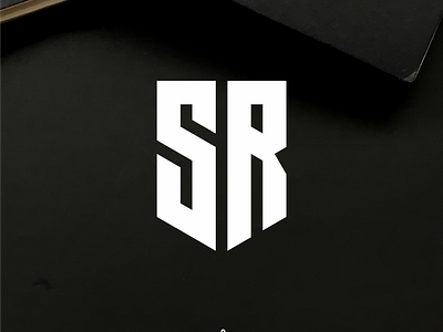 SR Monogram Logo branding design graphic design icon illustration letter mark logo monogram logo ux vector