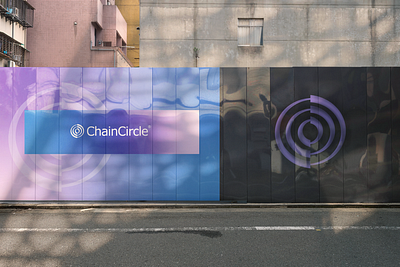 ChainCircle brand design crypto gradient purple web3 web3 branding
