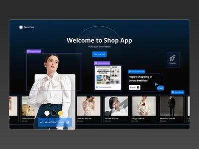 Website Builder Landing Page Web Design graphic design ui ux web website