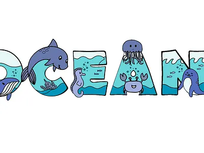 Ocean graphic design